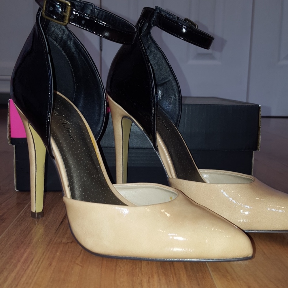 Black and Tan heels